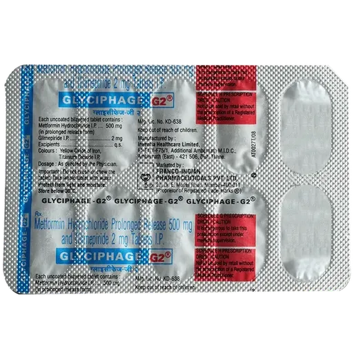 glyciphage g 2mg tablet 10's